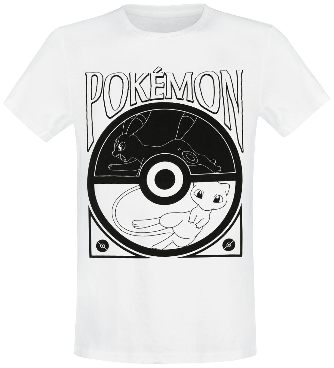 Pokémon Pokéball Balance T-Shirt white - Image 2