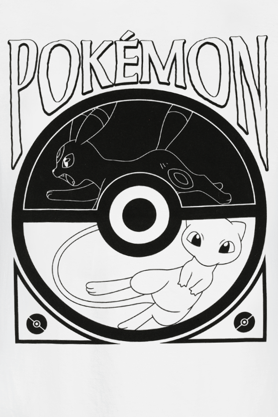 Pokémon Pokéball Balance T-Shirt white - Image 3