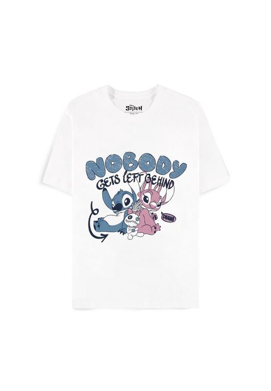 Lilo & Stitch Nobody Gets Left Behind T-Shirt white - Image 2