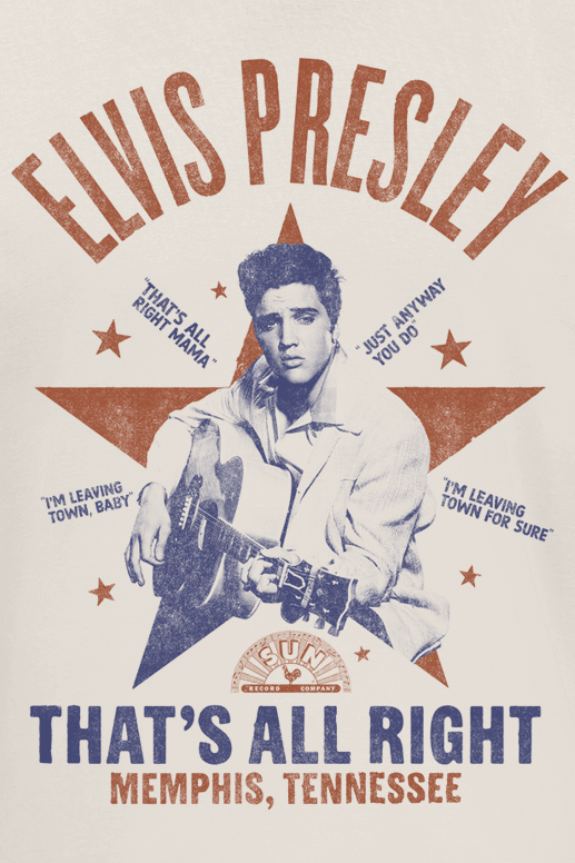 Presley, Elvis That's All Right T-Shirt natural - Image 3