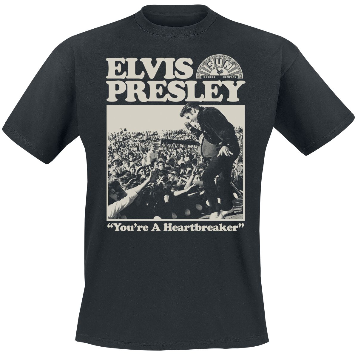 Presley, Elvis Heartbreaker T-Shirt black - Image 2