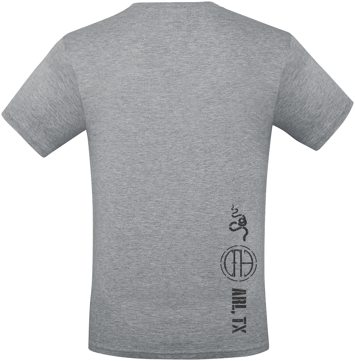 Pantera CFH Stencil Snake T-Shirt mottled grey - Image 3