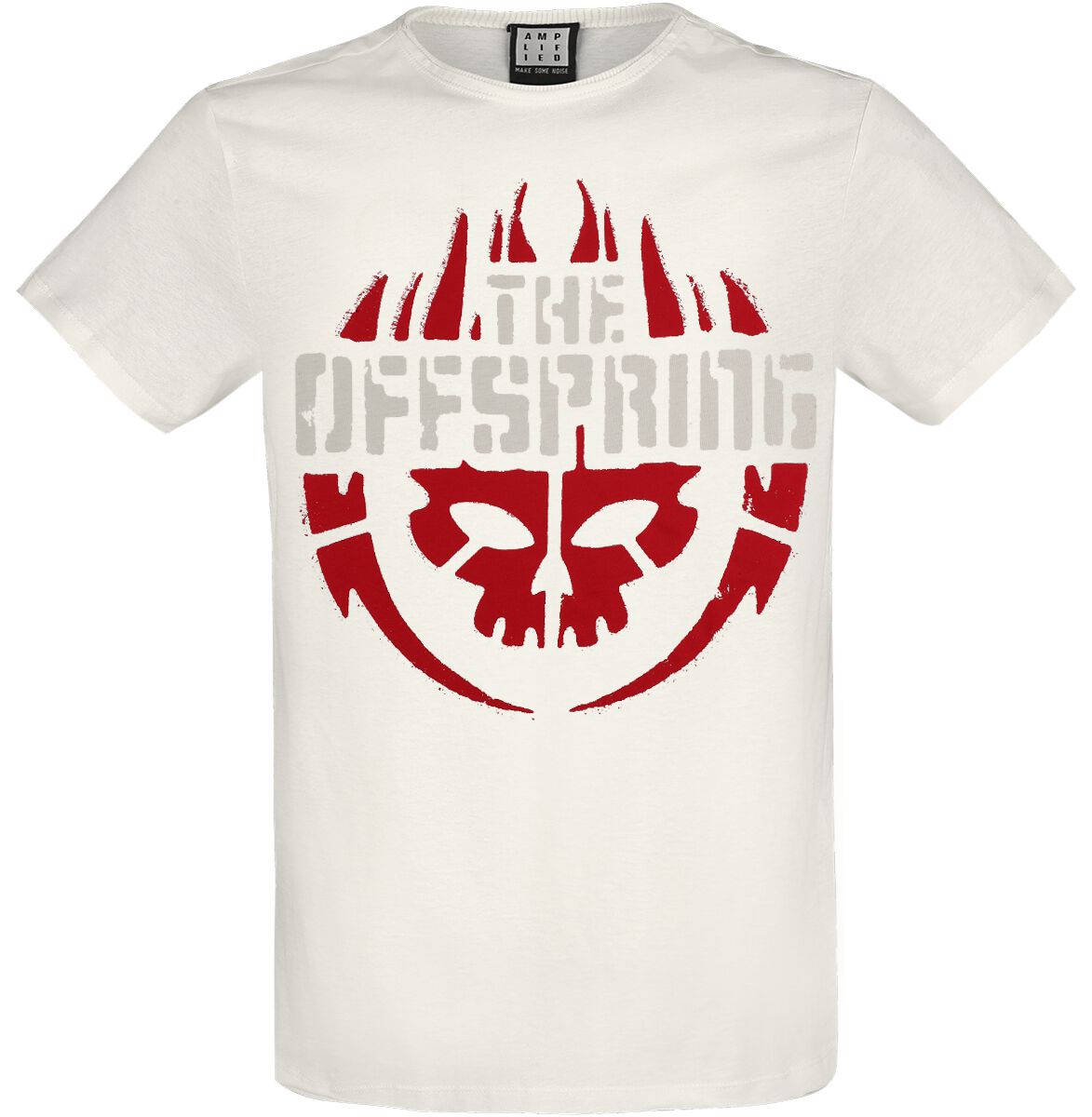 The Offspring Amplified Collection - Skull Logo T-Shirt off white - Image 2