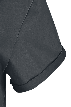 Ghost Amplified Collection - Hunters Moon T-Shirt charcoal - Image 3