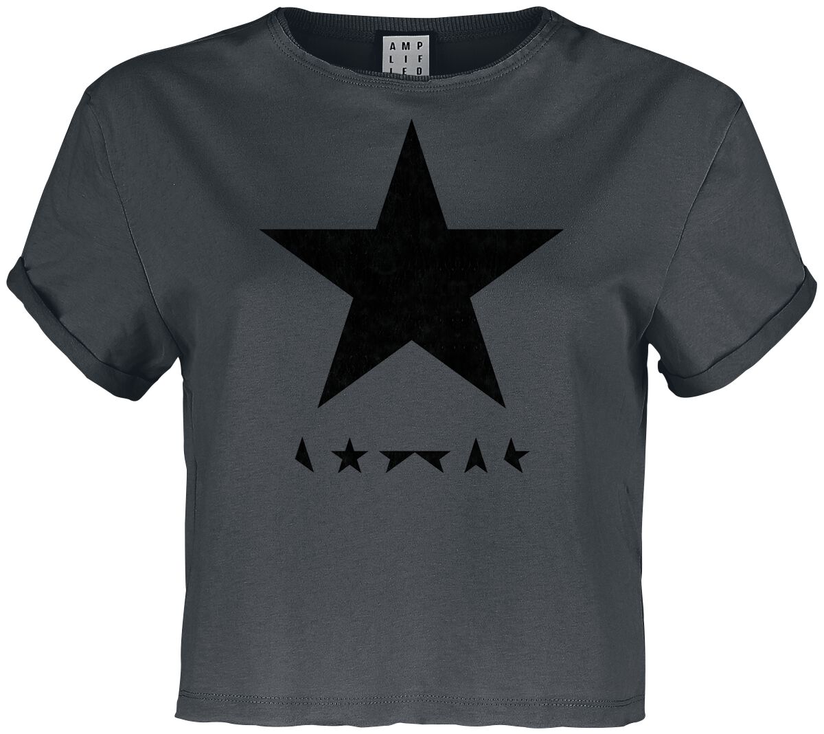 David Bowie Amplified Collection - Black Star T-Shirt charcoal - Image 2