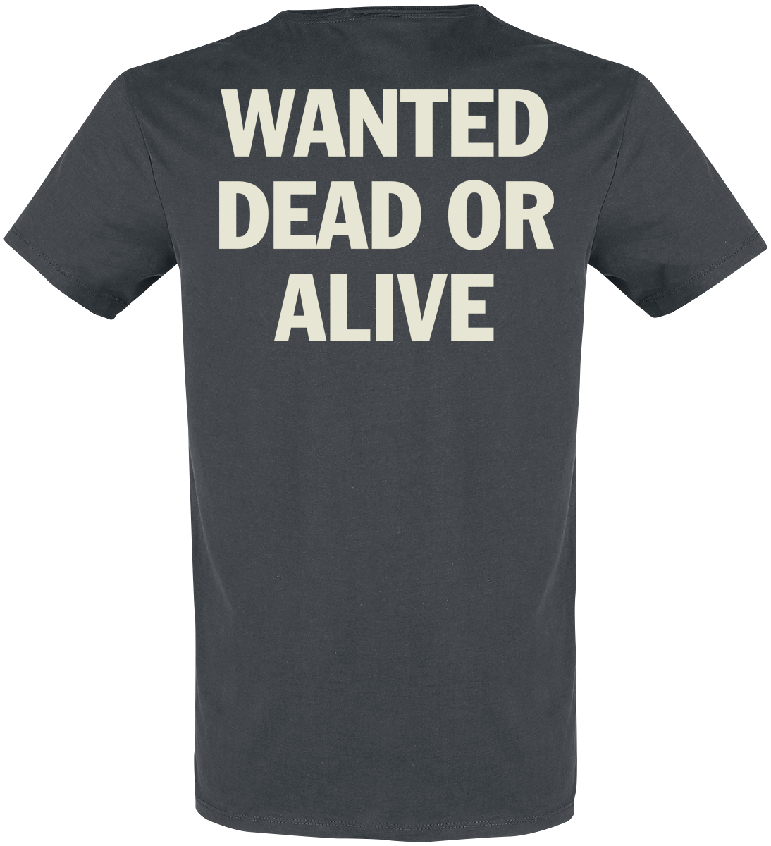 Bon Jovi Amplified Collection - Wanted Dead Or Alive T-Shirt charcoal - Image 3