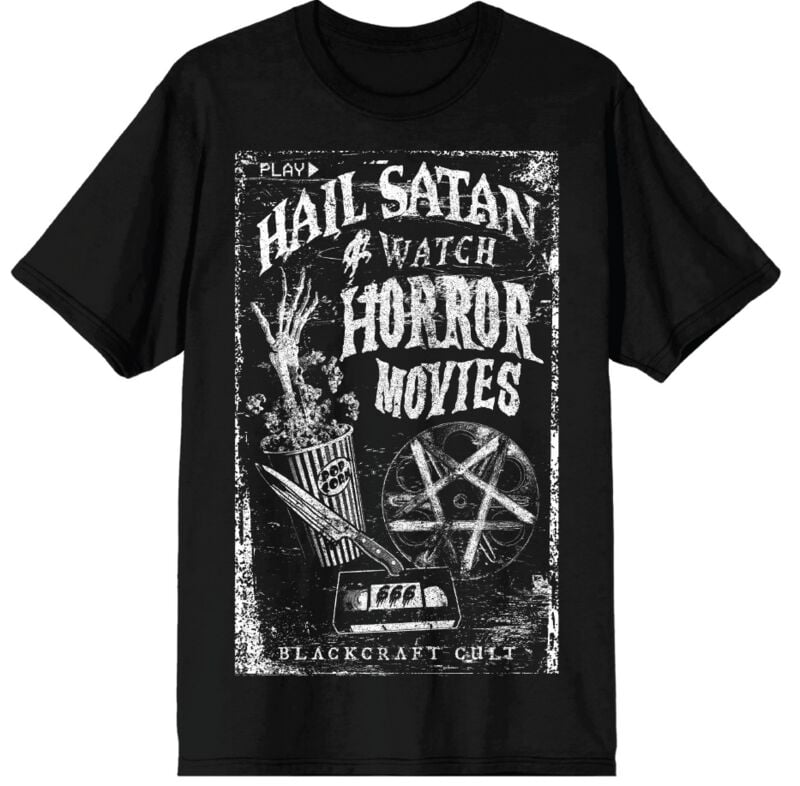 Blackcraft Cult VHS Horror Men's T-shirt T-Shirt black - Image 2