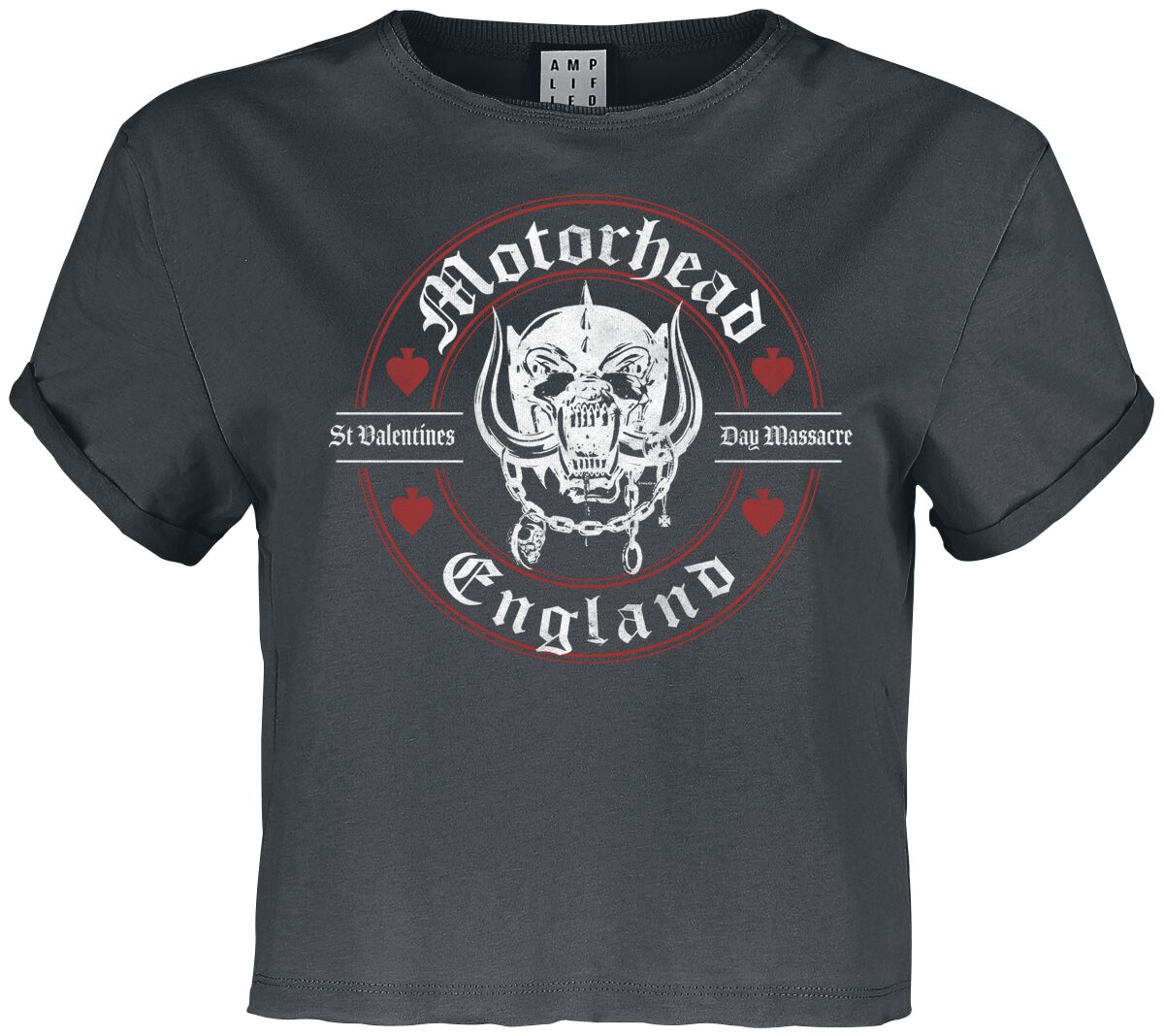 Motörhead Amplified Collection - St. Valentines Day Massacre T-Shirt charcoal - Image 2