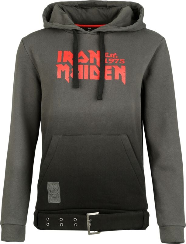 Iron Maiden EMP Signature Collection Hoodie grey black - Image 2