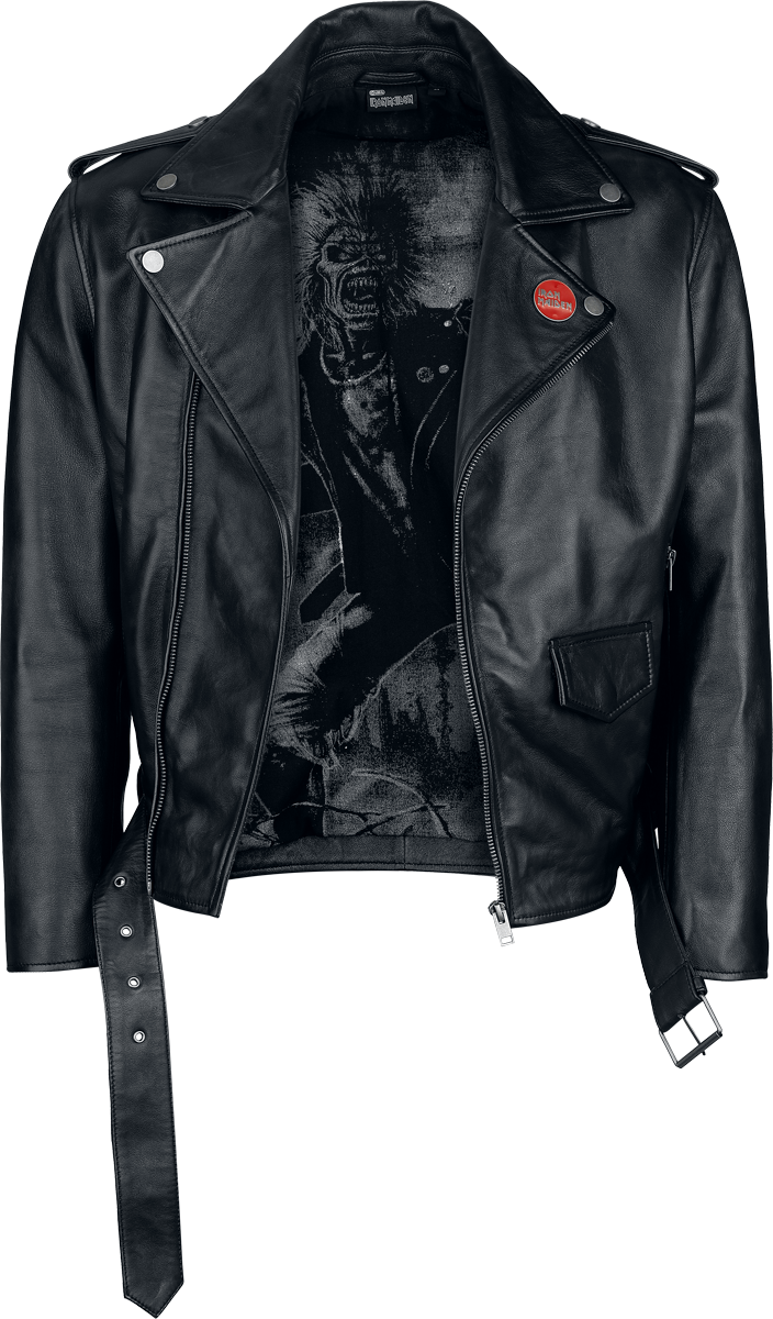 Iron Maiden EMP Signature Collection Leather Jacket black - Image 3