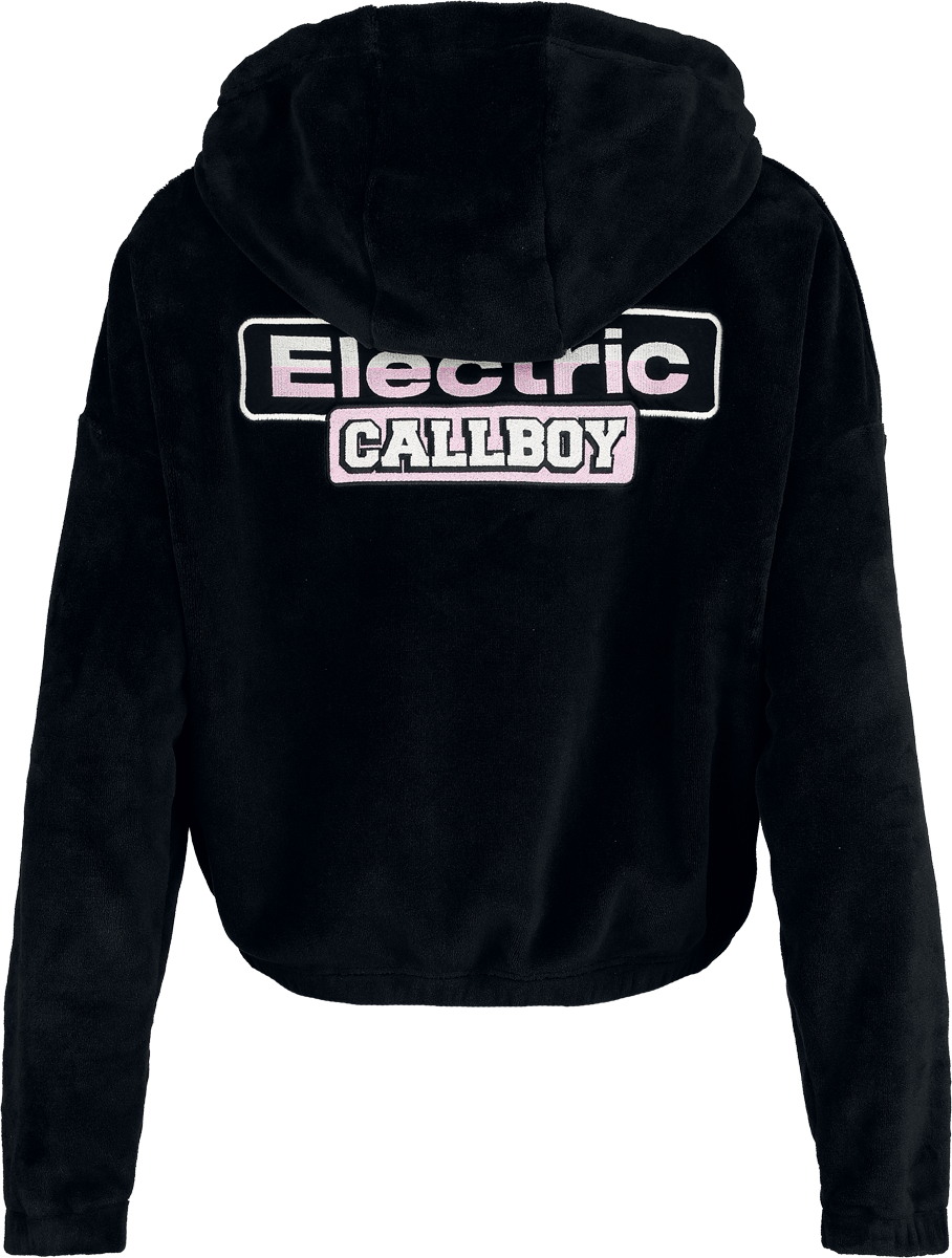 Electric Callboy EMP Signature Collection Hoodie Jacket black pink - Image 3