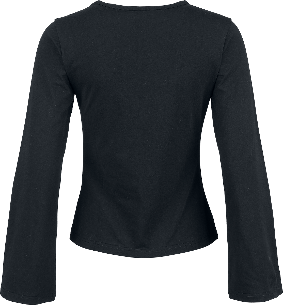 Rock Rebel by EMP Long-sleeved shirt with skull and roses print Long-sleeve Shirt black - Image 3