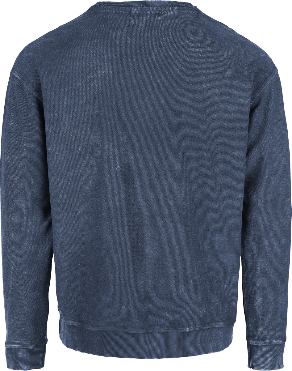 RED by EMP Let´s go Sweatshirt blue - Image 3