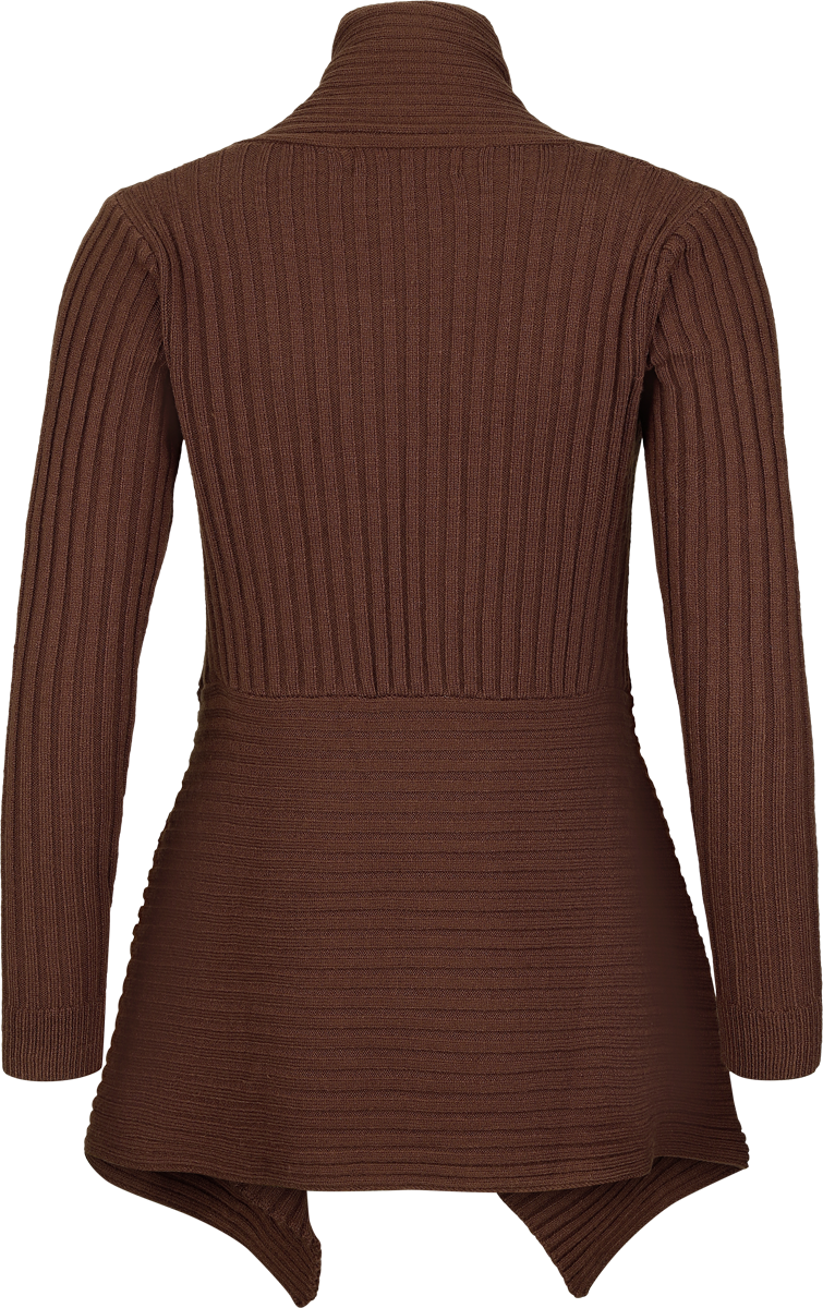 Black Premium by EMP Fall From Grace Cardigan brown - Image 3