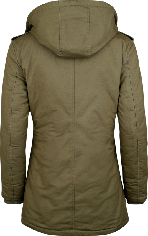Black Premium by EMP Parka Winter Jacket olive - Image 3