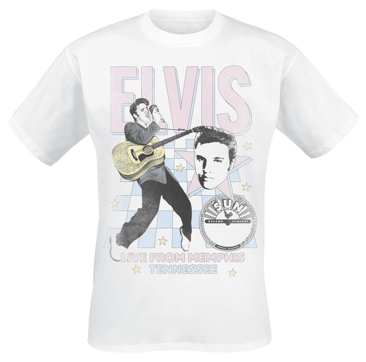 Presley, Elvis Live From Memphis T-Shirt white - Image 2