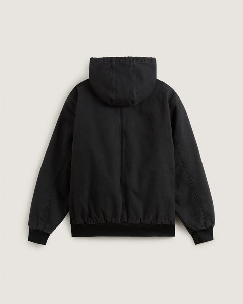 Vans Workwear Canvas Full Zip Jacket Mid-Season Jackets black - Image 3