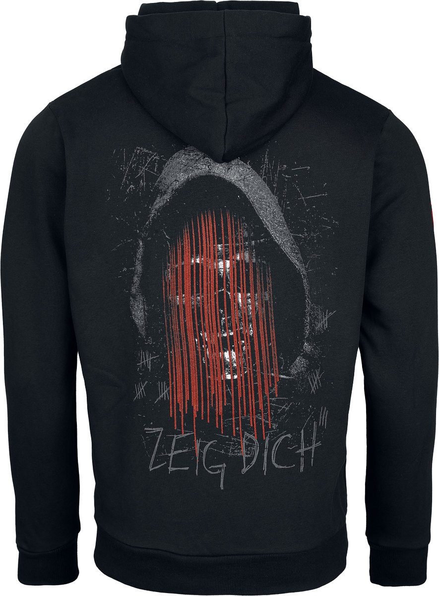 Rammstein Im Namen des Herren Hoodie Jacket black - Image 3