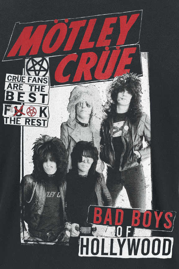 Mötley Crüe Crue Fans T-Shirt black - Image 3