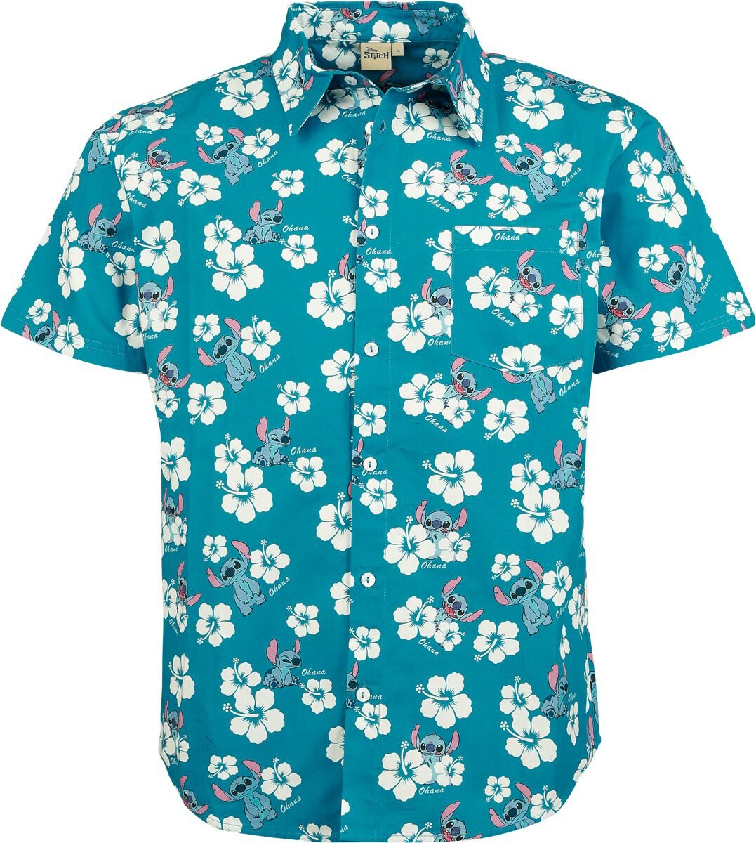 Lilo & Stitch Hawaii Flower Short-sleeved Shirt multicolour - Image 2