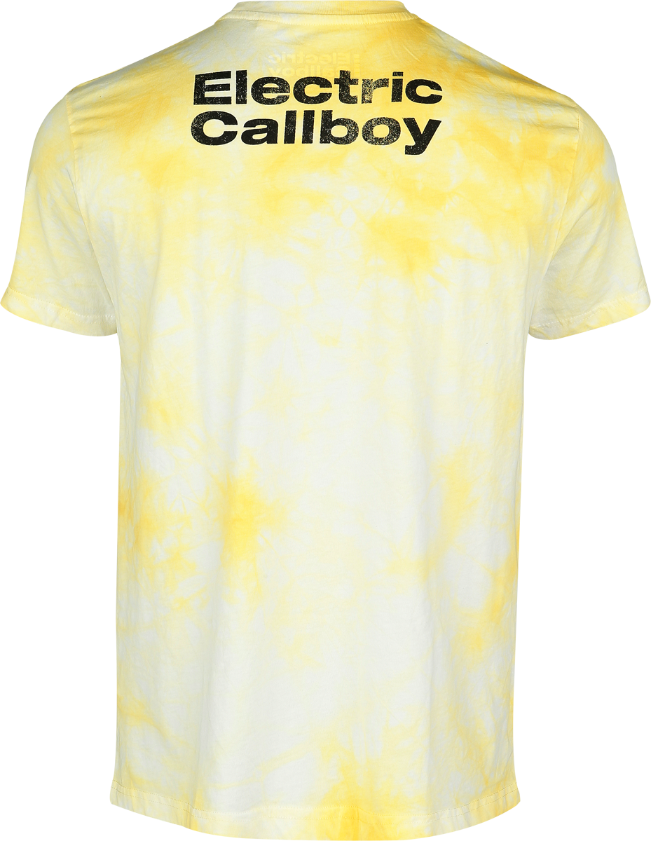 Electric Callboy Fuck Boi T-Shirt yellow - Image 3