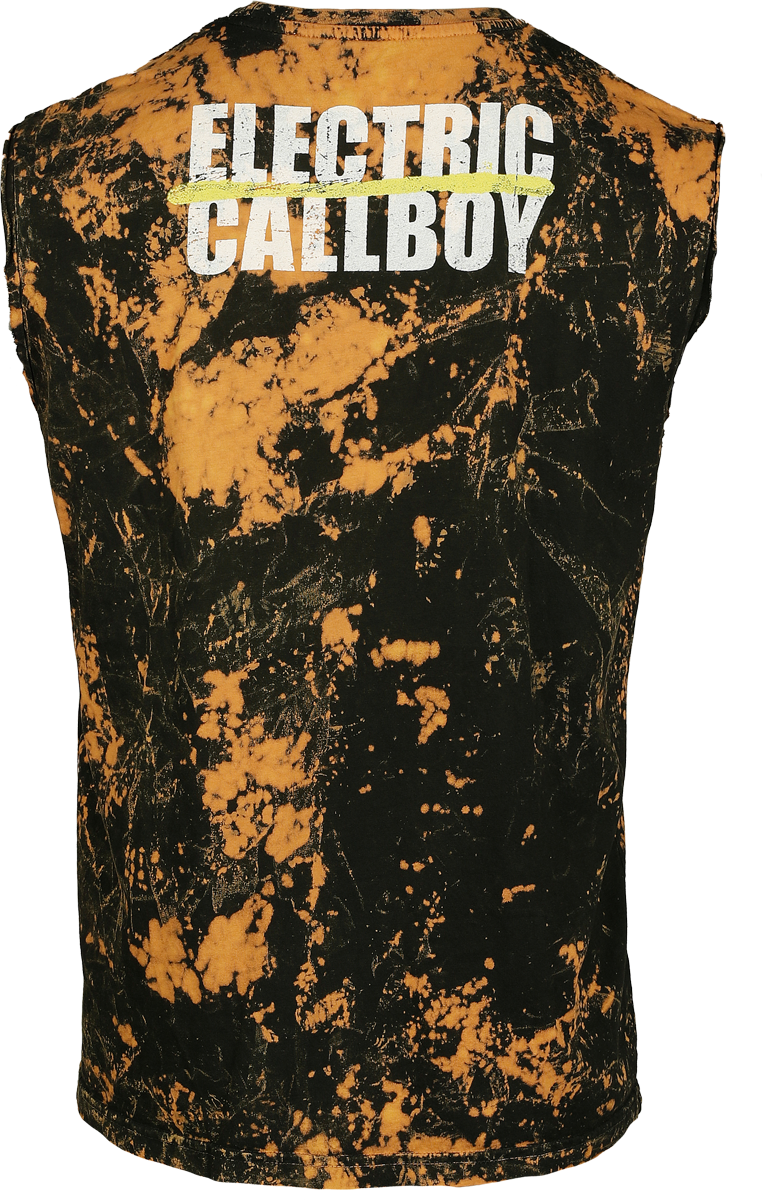 Electric Callboy Spray Smile Tanktop black - Image 3