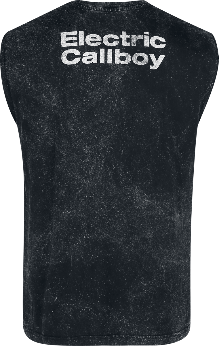 Electric Callboy Choo Choo Tanktop anthracite - Image 3