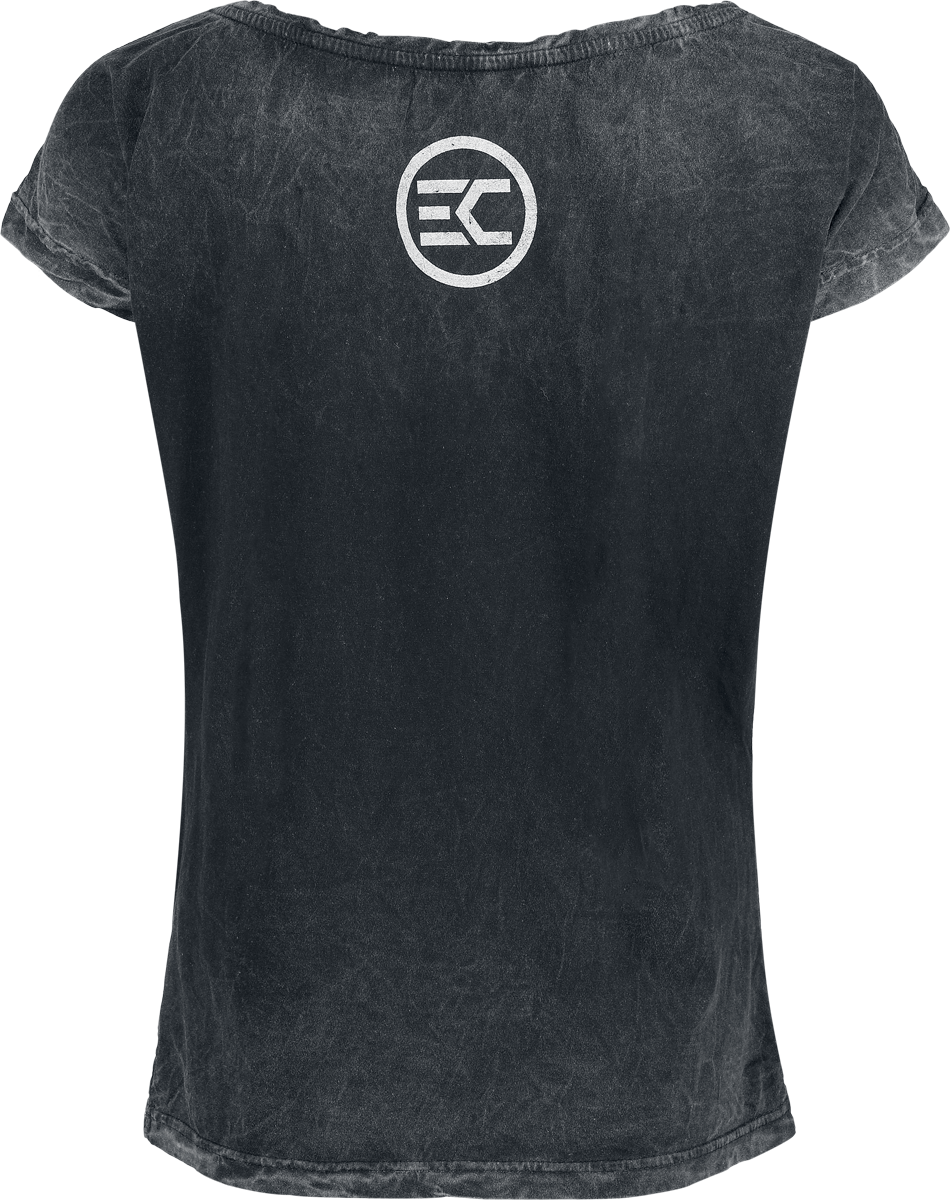 Electric Callboy Square Logo T-Shirt grey - Image 3