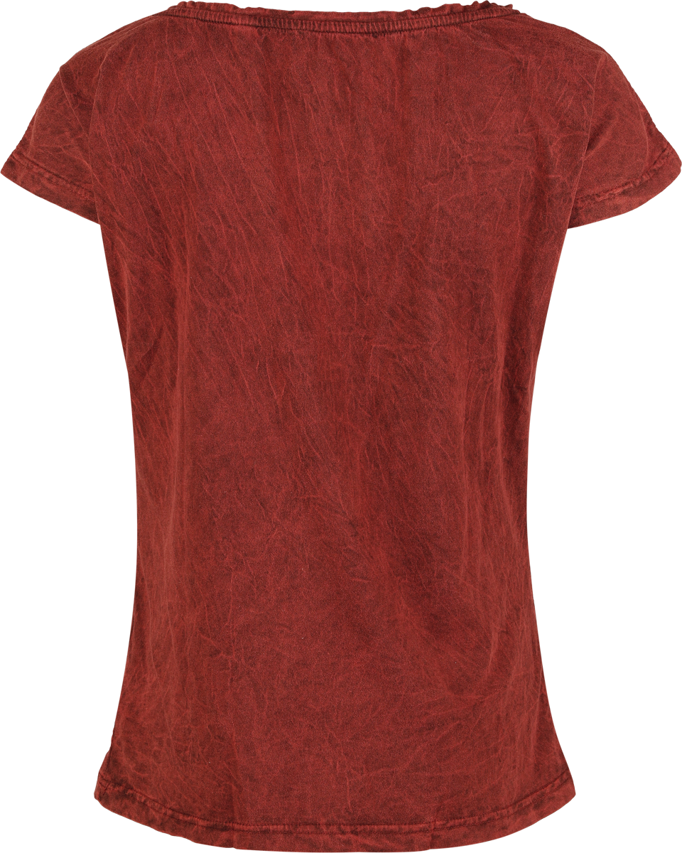 Powerwolf Metal Circle T-Shirt red - Image 3