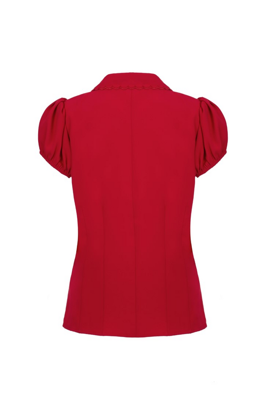 Hell Bunny Maddy Blouse Blouse red - Image 3