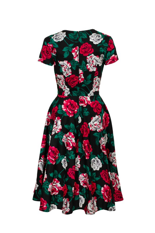 Hell Bunny Paint me Roses Dress Maxi Dress multicolour - Image 3