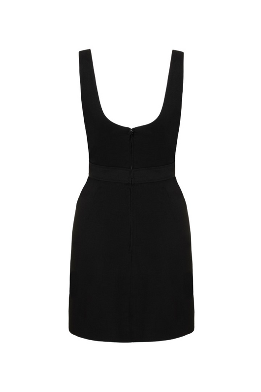 Hell Bunny Mallory Pinafore Dress Mini Dress black - Image 3