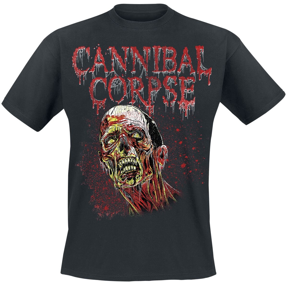 Cannibal Corpse Corpsehead T-Shirt black - Image 2