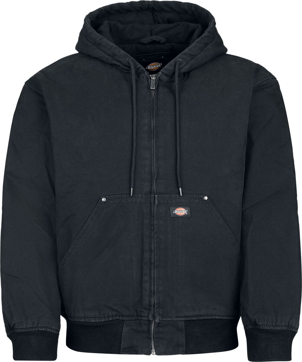 Dickies Hilham Hooded Canvas Jacket Hoodie Jacket black - Image 2