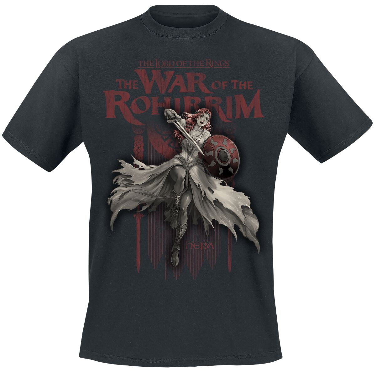 The Lord Of The Rings The War of the Rohirrim - Hera T-Shirt black - Image 2