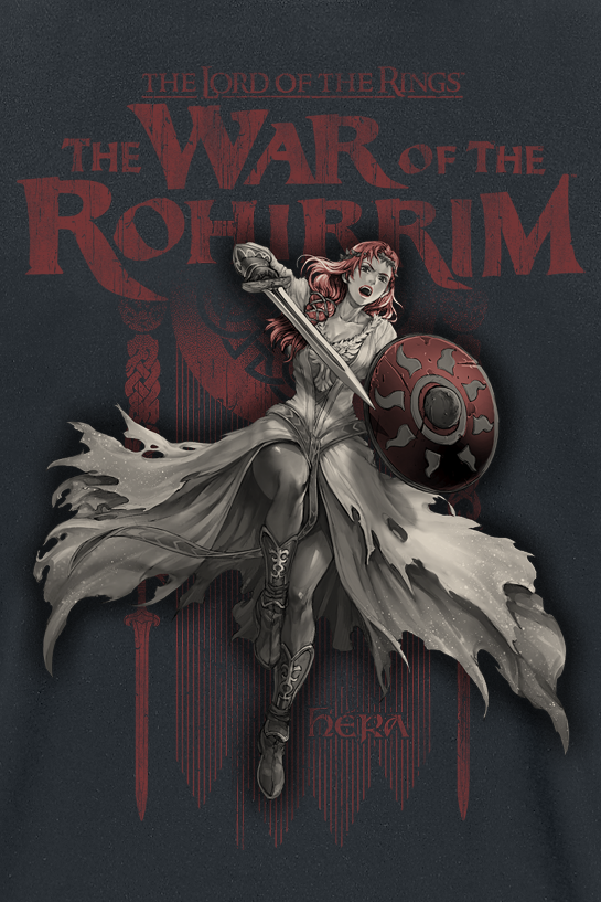 The Lord Of The Rings The War of the Rohirrim - Hera T-Shirt black - Image 3