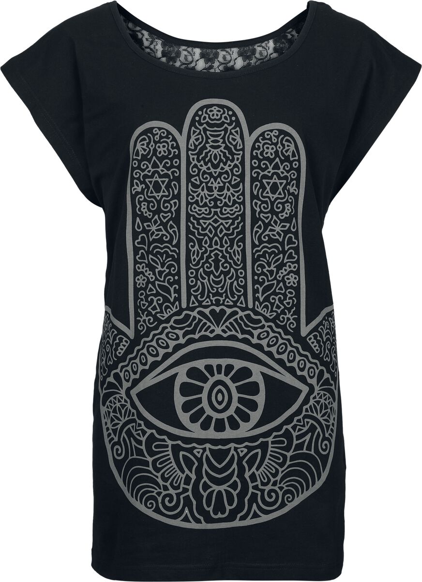 Innocent Mystic Top T-Shirt black - Image 2