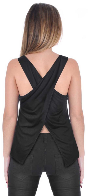 Alchemy England Nevermore Frame Women's Vest Top black - Image 3