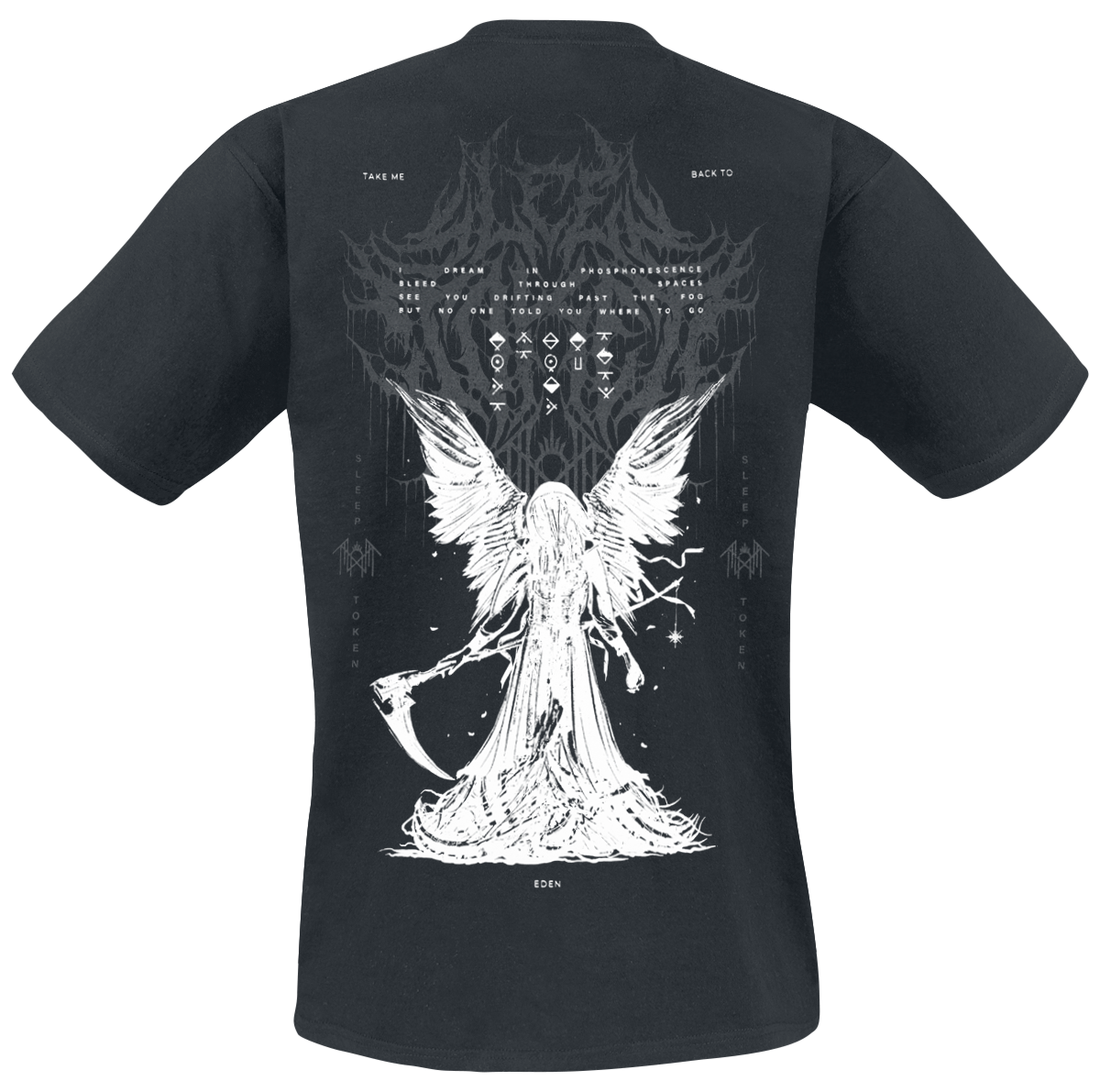 Sleep Token Reaper BK MST T-Shirt black - Image 3