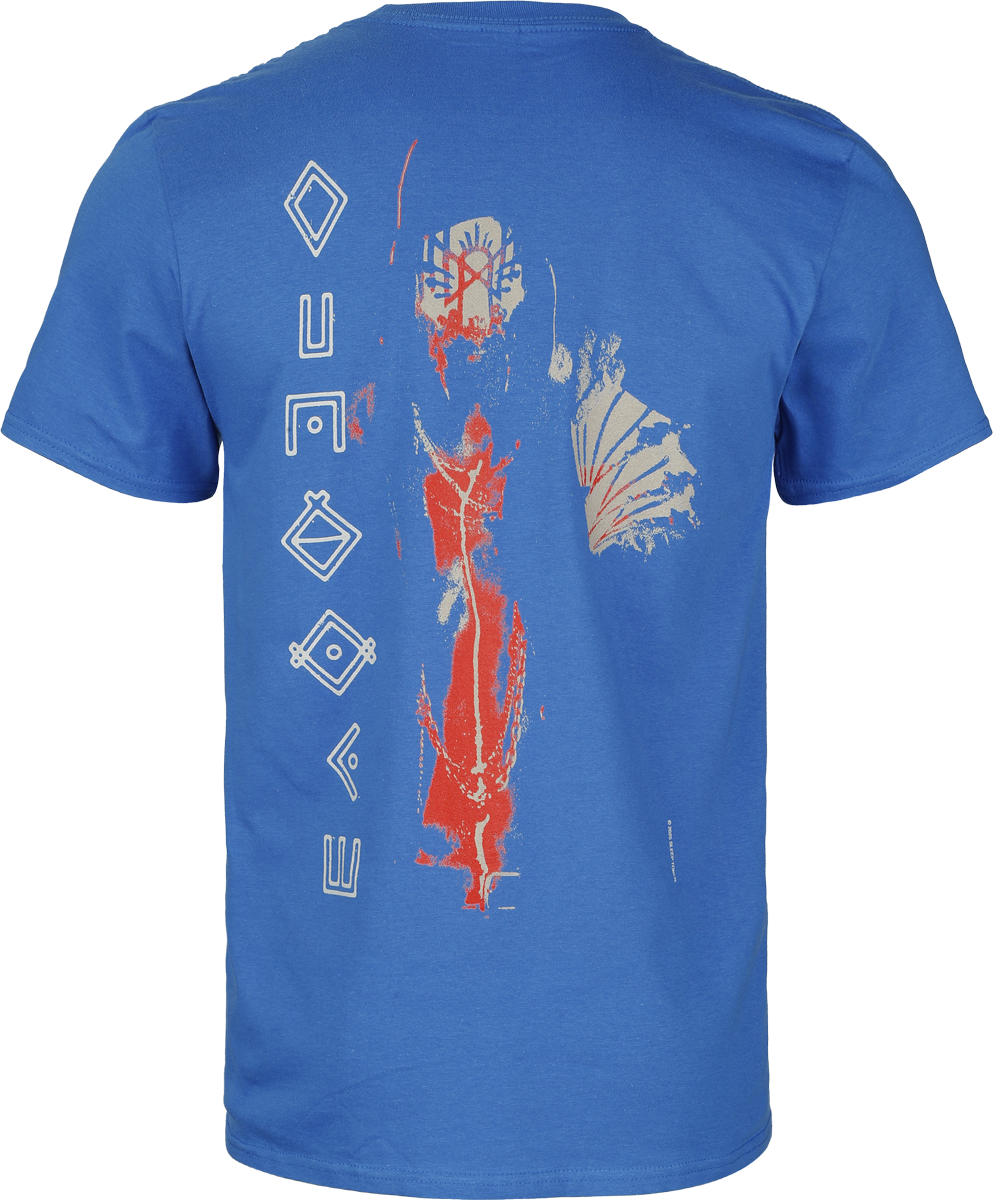 Sleep Token Worship Glyphs T-Shirt blue - Image 3