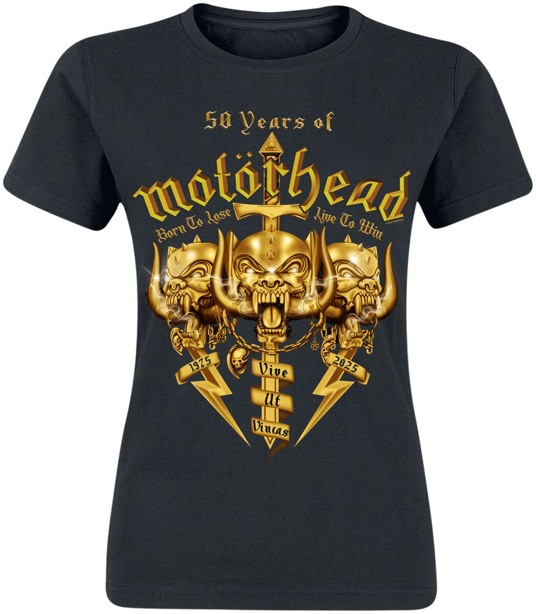 Motörhead 50 Years Of Motörhead T-Shirt black - Image 2