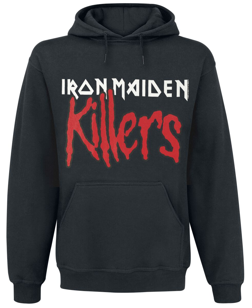 Iron Maiden Killers Logo Hoodie black - Image 2