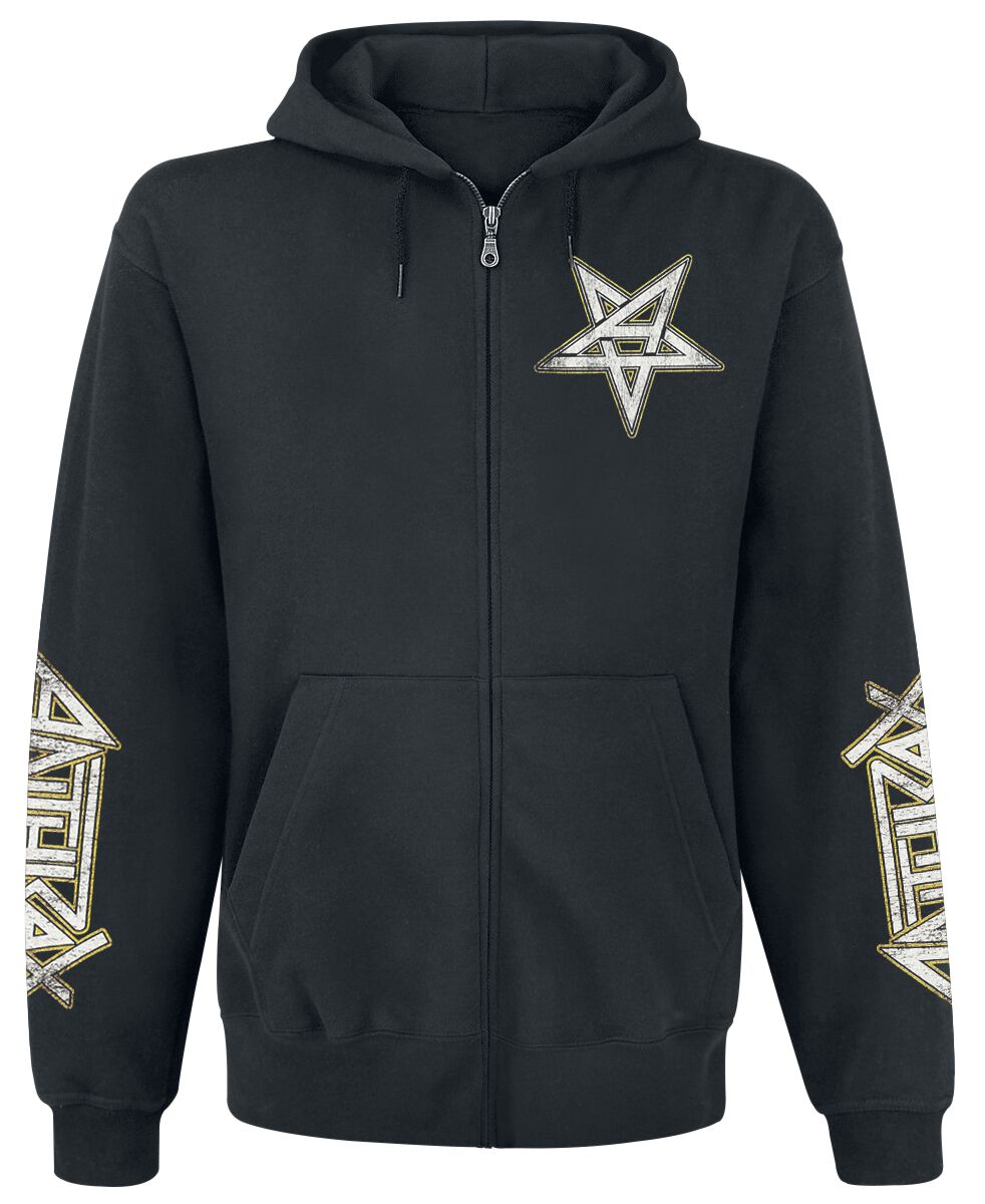 Anthrax MoshIt Up Skater Hoodie Jacket black - Image 2