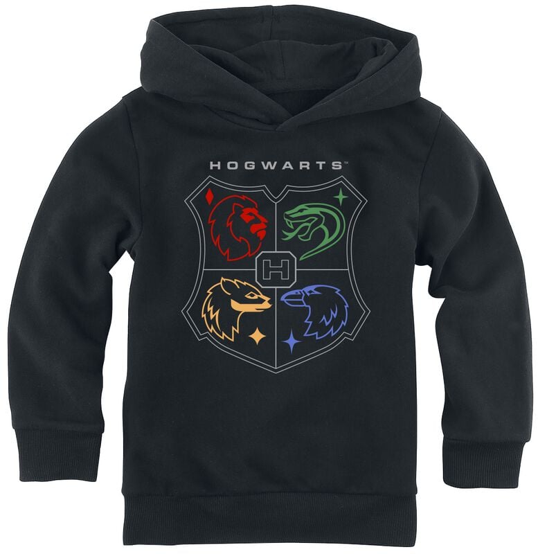 Harry Potter Hogwarts Hoodie black - Image 2