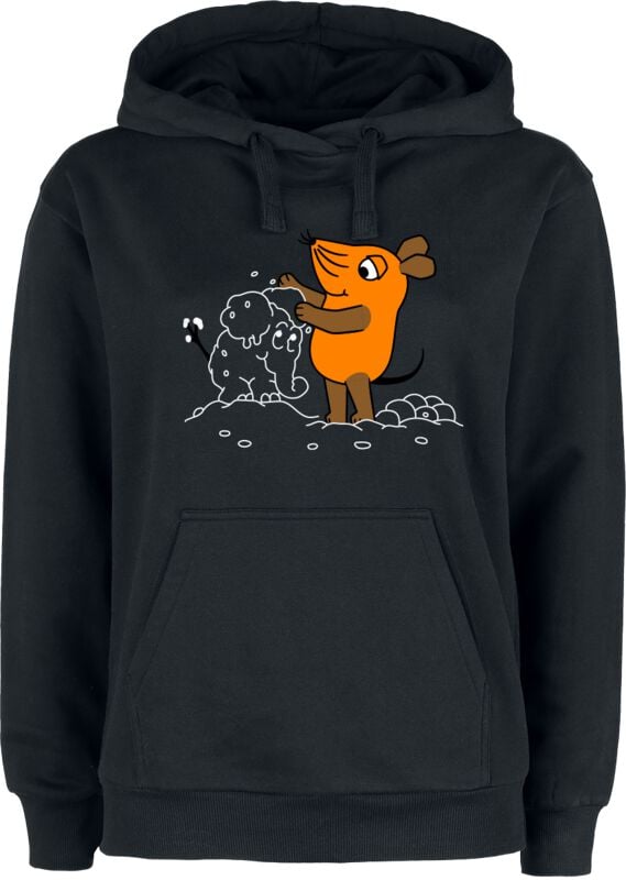 Die Sendung mit der Maus Die Maus Hoodie black - Image 2