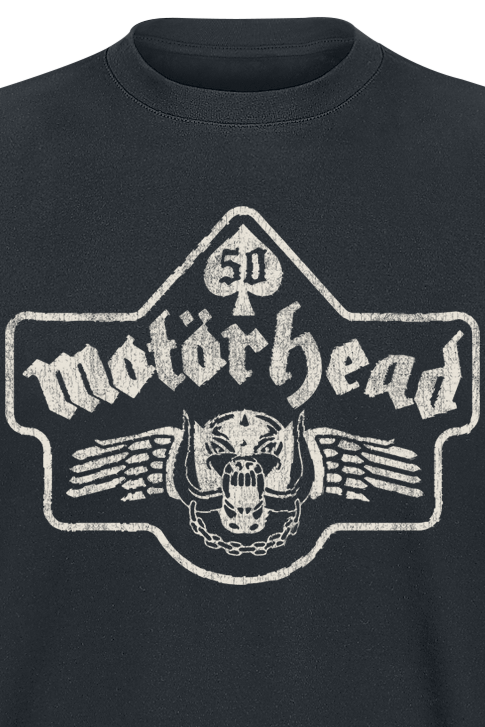 Motörhead 50 Vintage Wings T-Shirt black - Image 3