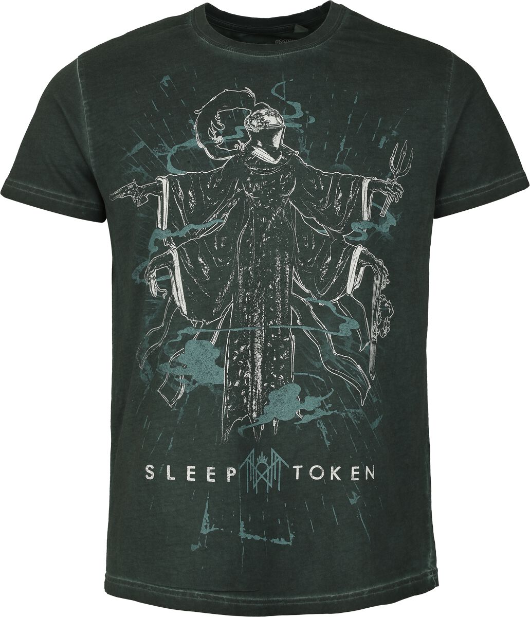Sleep Token Ascensionism T-Shirt green - Image 2