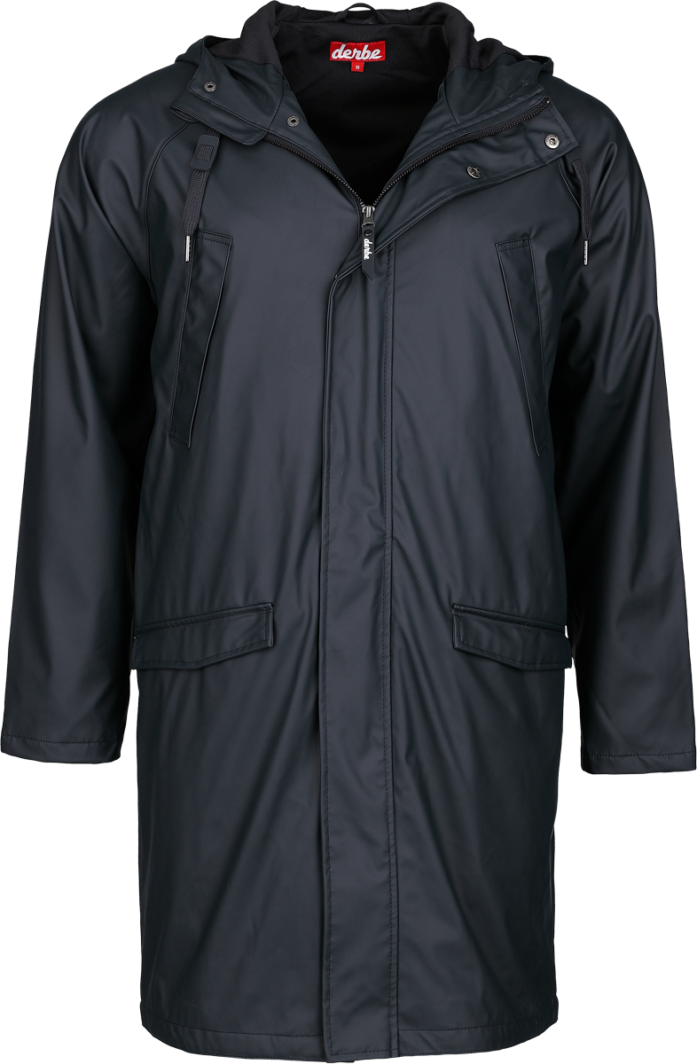 Derbe Hamburg Valby Raincoat dark blue - Image 3