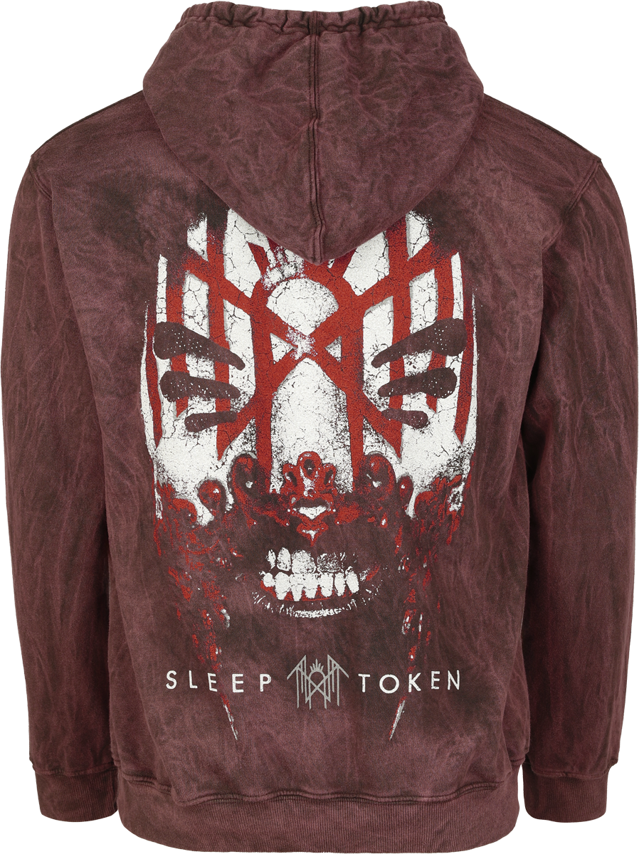 Sleep Token Vessel Hoodie red - Image 3