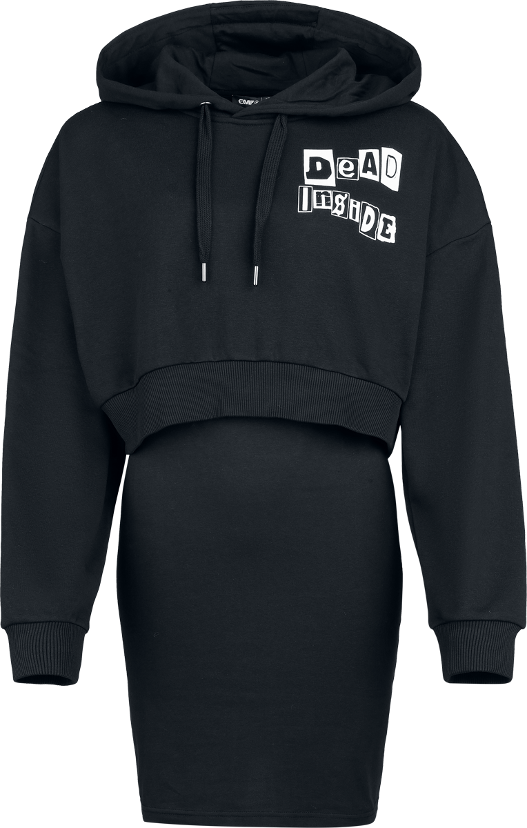 EMP Special Collection Xmas Mini Dress black - Image 3